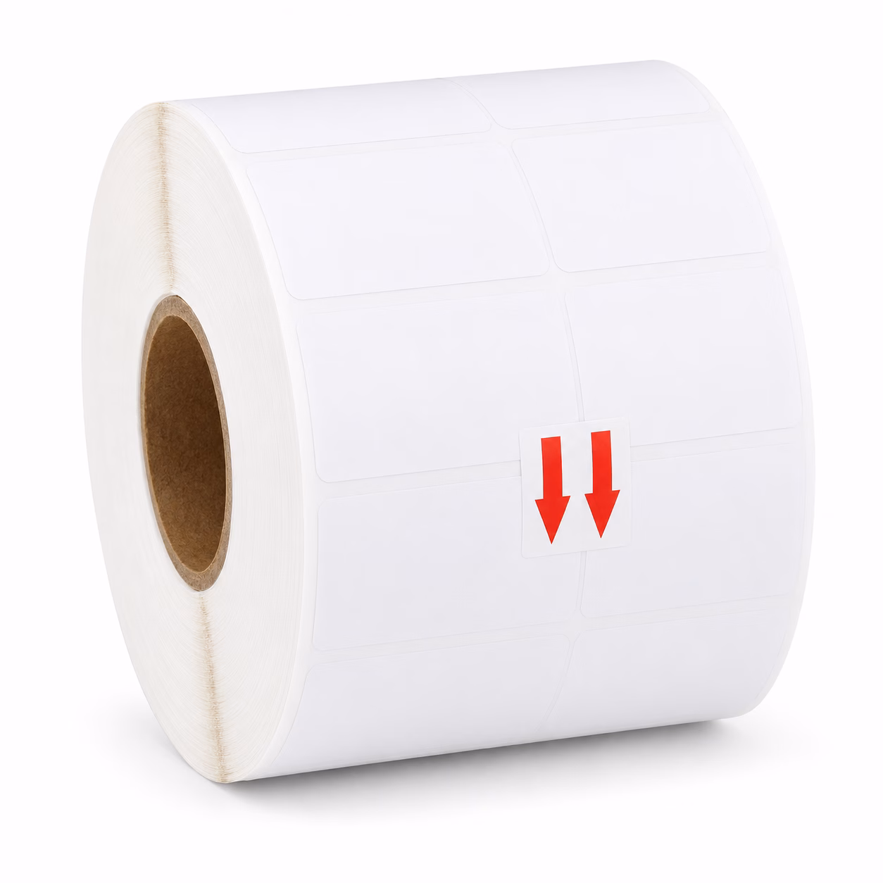 Direct Matt Removeable Thermal label 35mm W x 25mm L Blank - 2 labels across; 4000 labels per roll