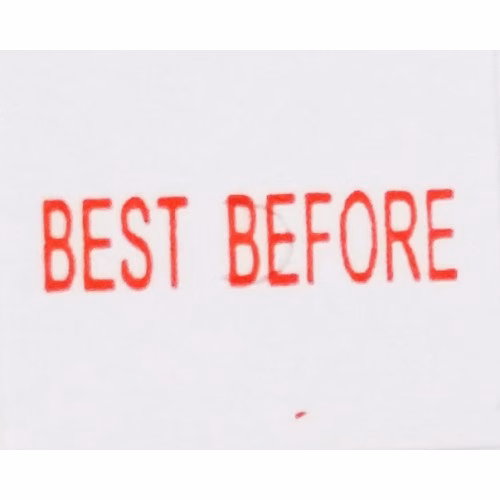 Saito PB2/16/180 Label 18mm x 16mm White Best Before Permanent 1000 labels - 10 rolls per pack